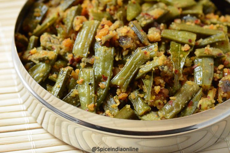 Cluster Beans Poriyal - Kothavarangai Poriyal - South Indian Cluster ...