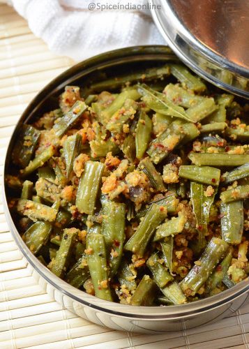 Cluster Beans Poriyal - Kothavarangai Poriyal - South Indian Cluster ...