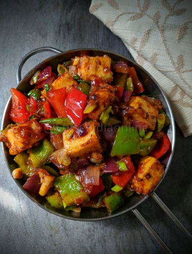 Chilli Paneer - Indo Chinese Chilli Paneer Dry — Spiceindiaonline