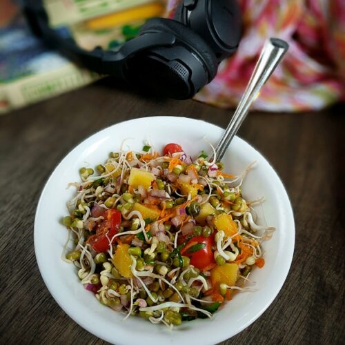 Sprouted Moong Salad Sprout Salad Recipe Healthy Mung Bean Salad — Spiceindiaonline 7761