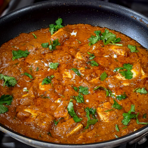 Easy Paneer Butter Masala Recipe — Spiceindiaonline