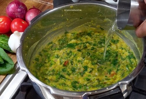 Spinach dal