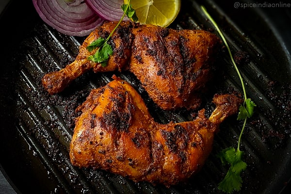 Indian Grilled Chicken  Grilled Tandoori Chicken — Spiceindiaonline