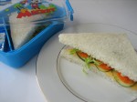 Kids School Lunch Box  1 – Cucumber Carrot Sandwich