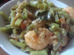 Italian Flatbean Shrimp Curry