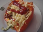 Stuffed Red Bell Pepper