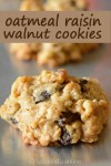 Oatmeal Raisin Walnut Cookies