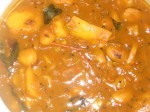 Spicy Karunai Mochai Kuzhambu