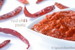 Homemade Red Chili Paste Recipe – How to make red chilli paste – Kitchen Basics