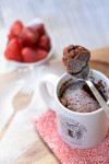 Two Minute Eggless Chocolate Mug Cake